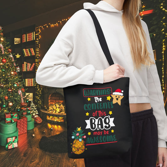 Warning: Contents may be AWESOME Tote Bag
