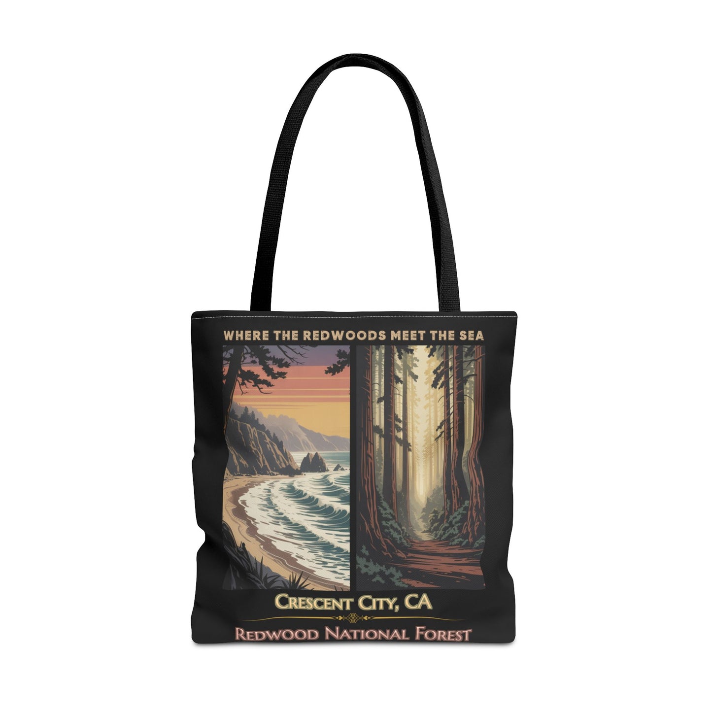 Crescent City & Redwood National Forest Tote Bag