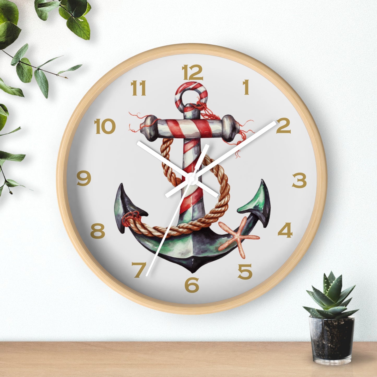 Anchor Wall Clock