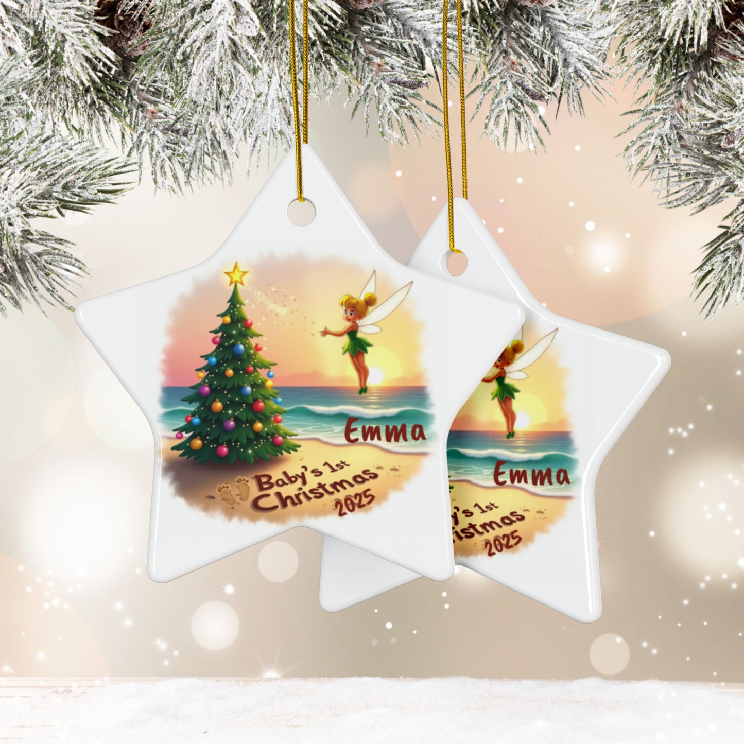 Fairy Baby's 1st Christmas Ornament