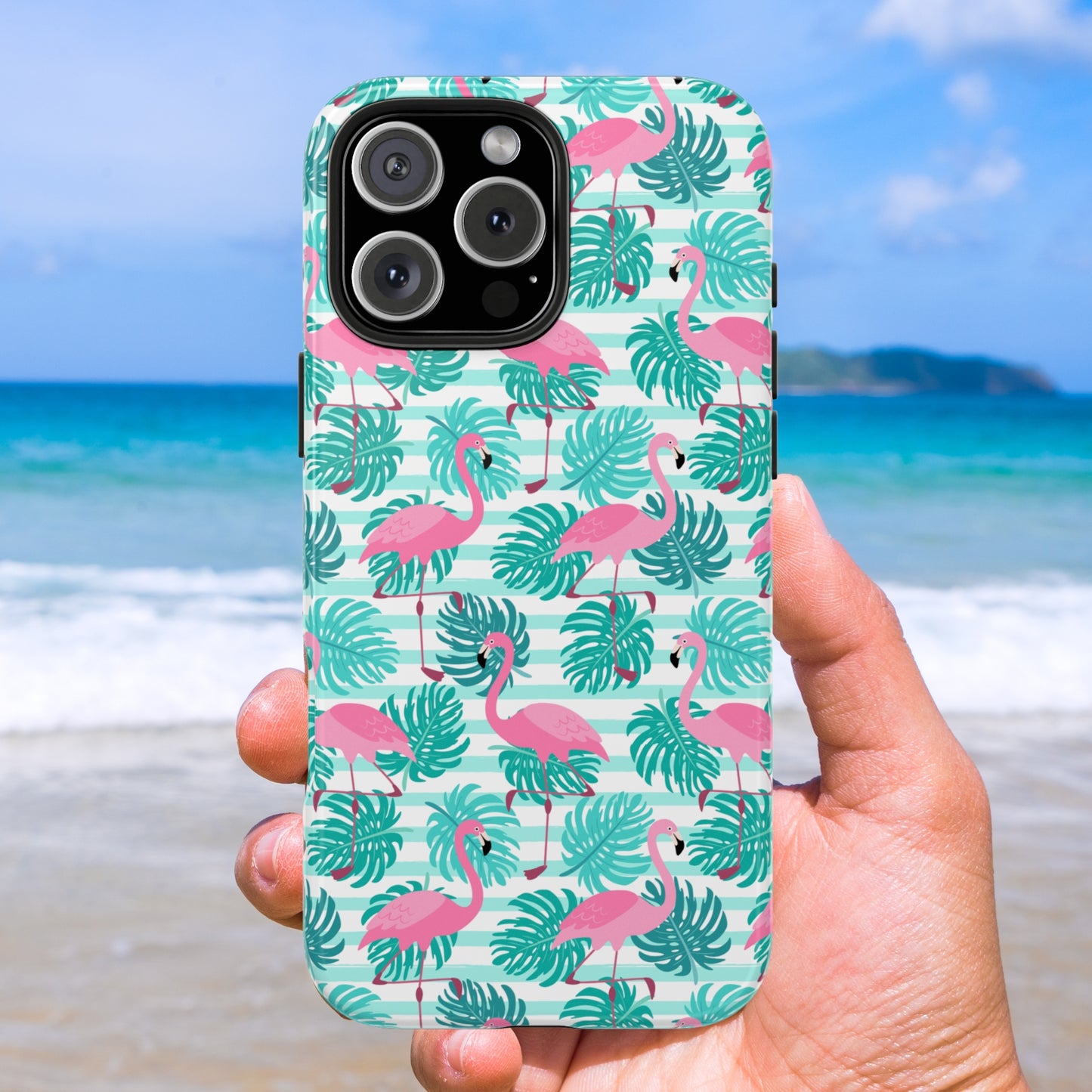Tropical Flamingo Phone Case