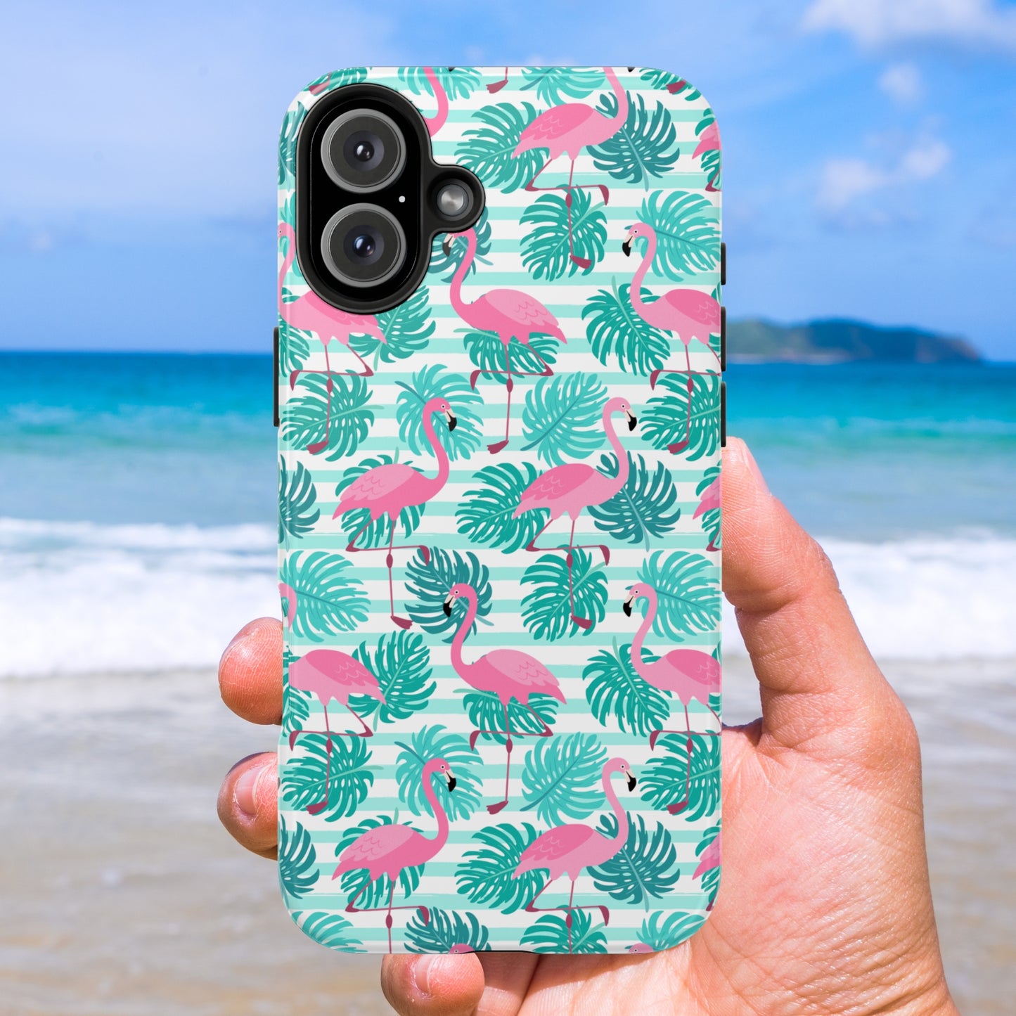 Tropical Flamingo Phone Case
