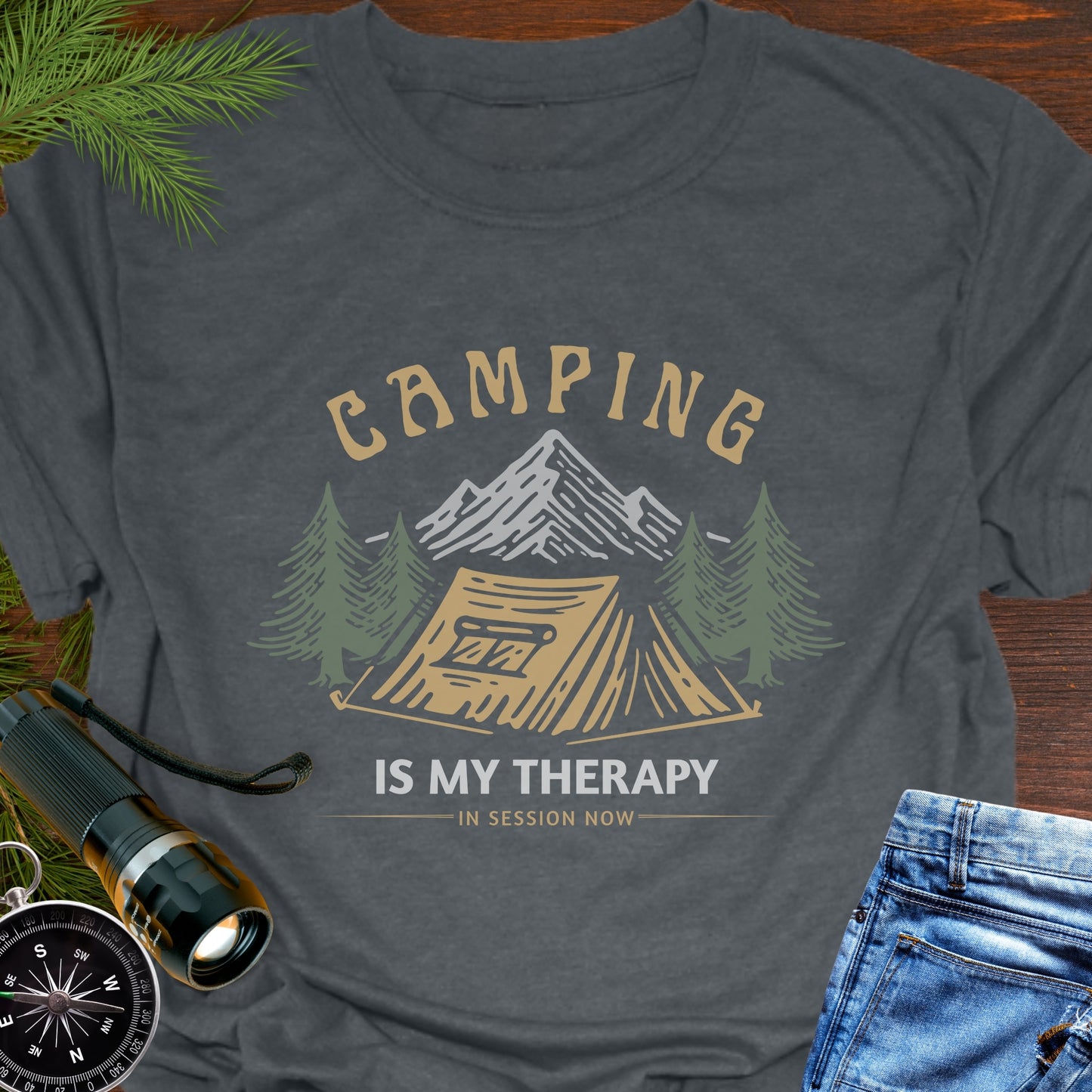 Camping Therapy T-Shirt