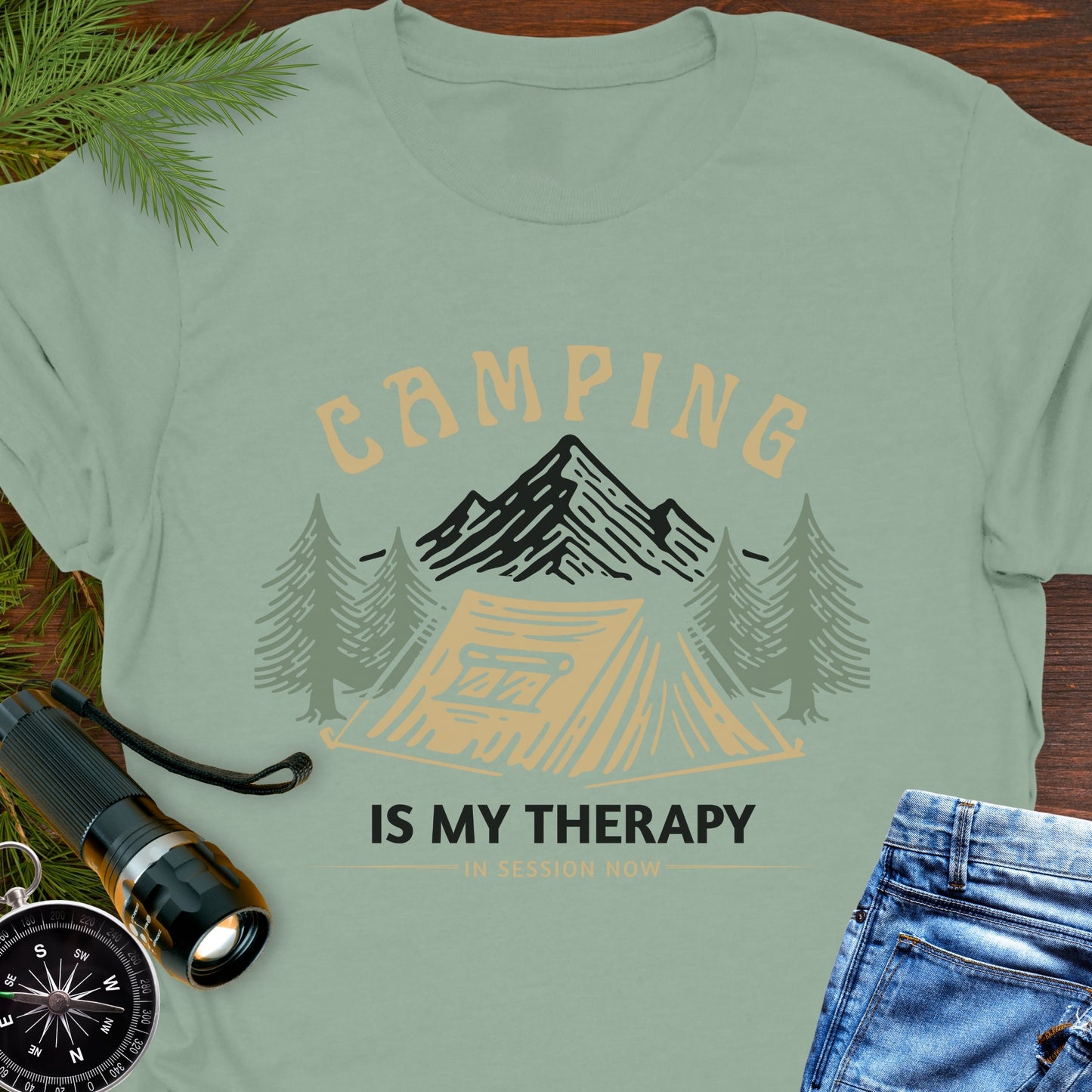 Camping Therapy T-Shirt