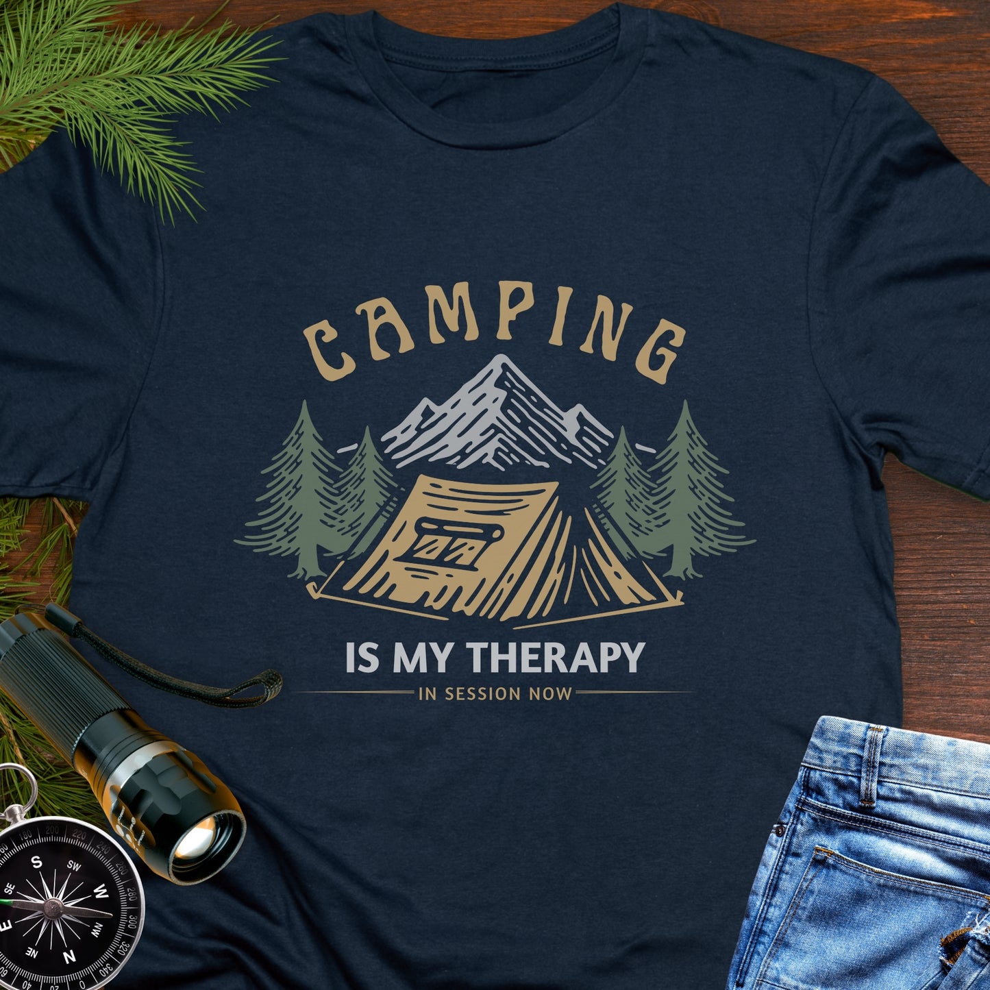 Camping Therapy T-Shirt
