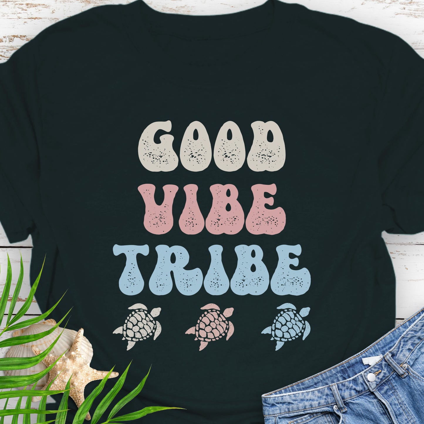 Good Vibe Tribe Sea Turtle T-Shirt