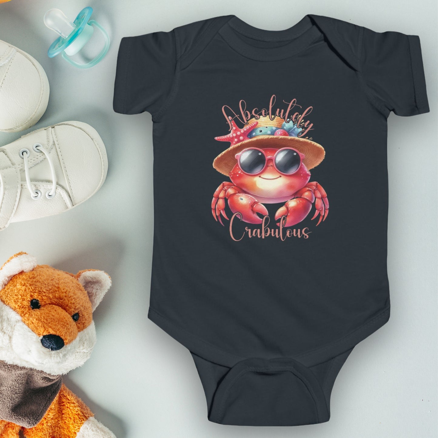 Absolutely Crabulous Bodysuit