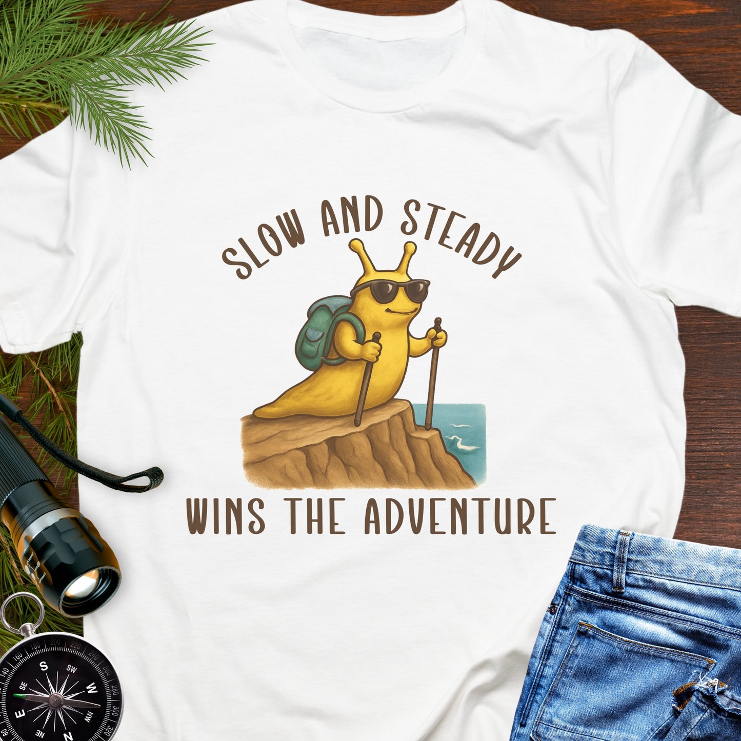 Slow and Steady Banana Slug T-Shirt