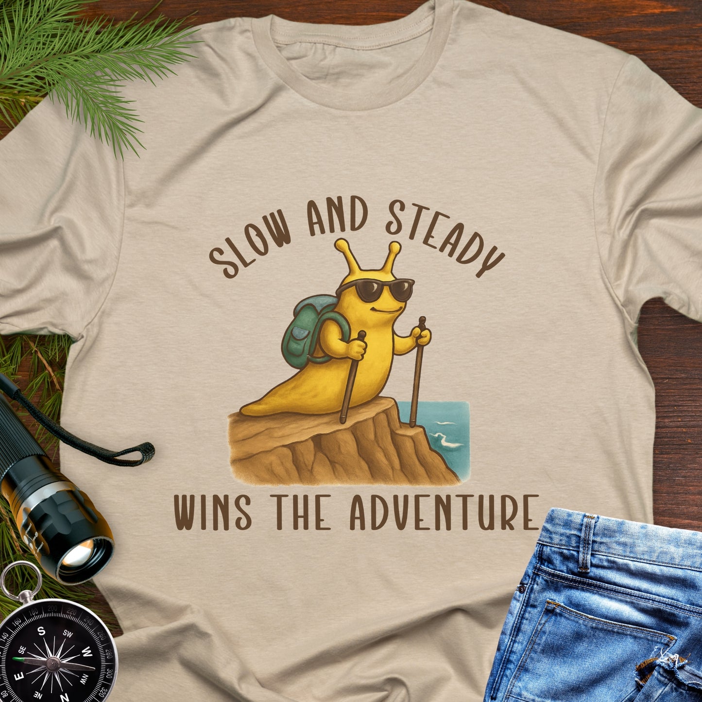 Slow and Steady Banana Slug T-Shirt