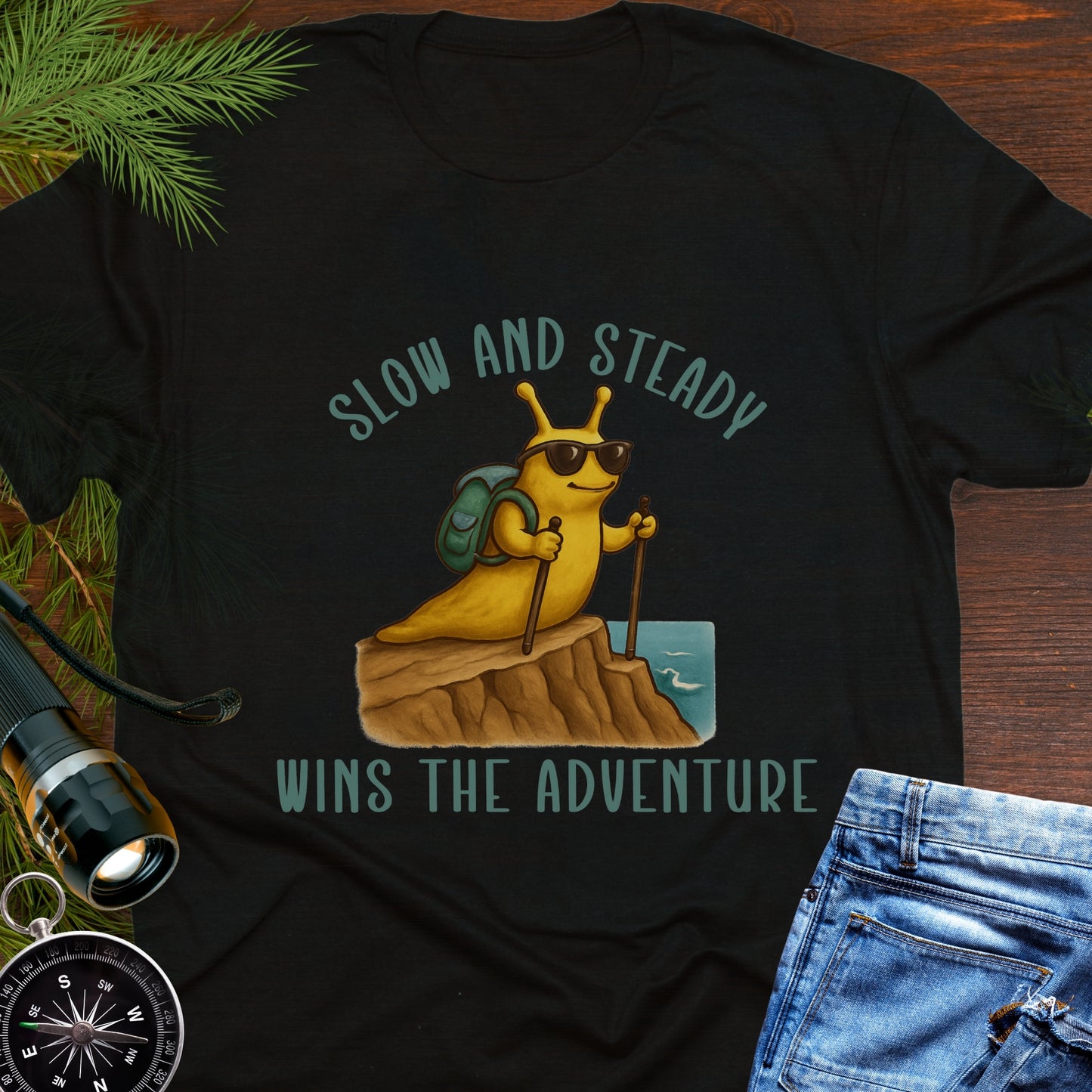 Slow and Steady Banana Slug T-Shirt