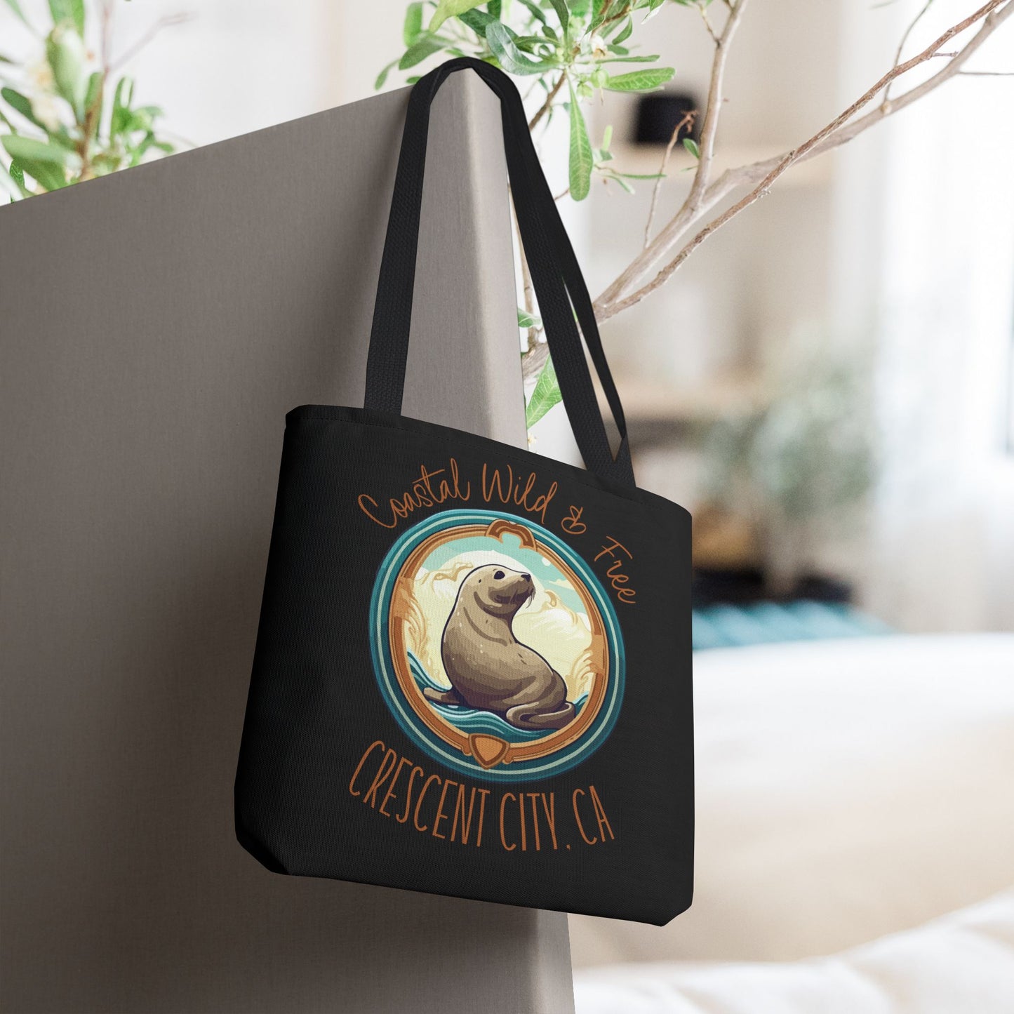 Coastal Wild Crescent City Tote Bag