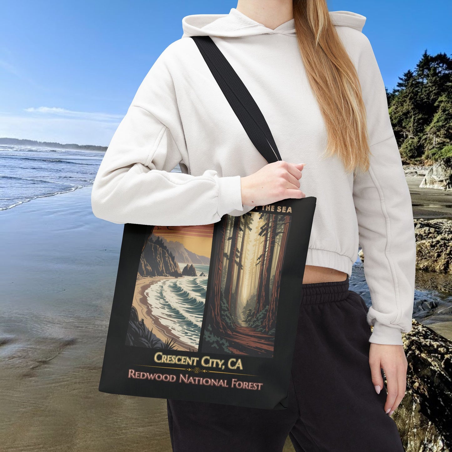 Crescent City & Redwood National Forest Tote Bag