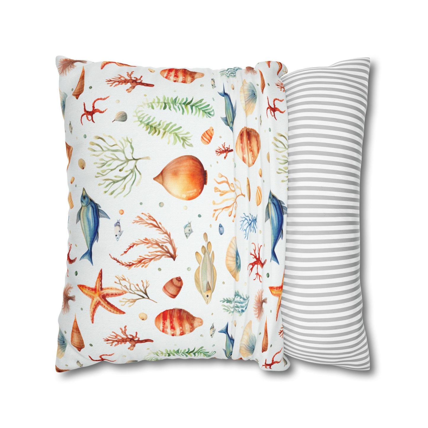 Coastal Sea Life Pillowcase