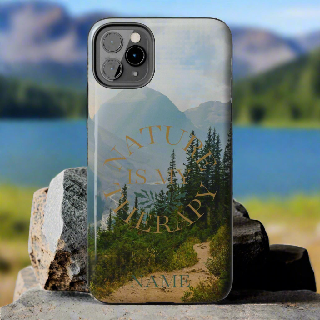 Nature Therapy Phone Case | Optional Personalization