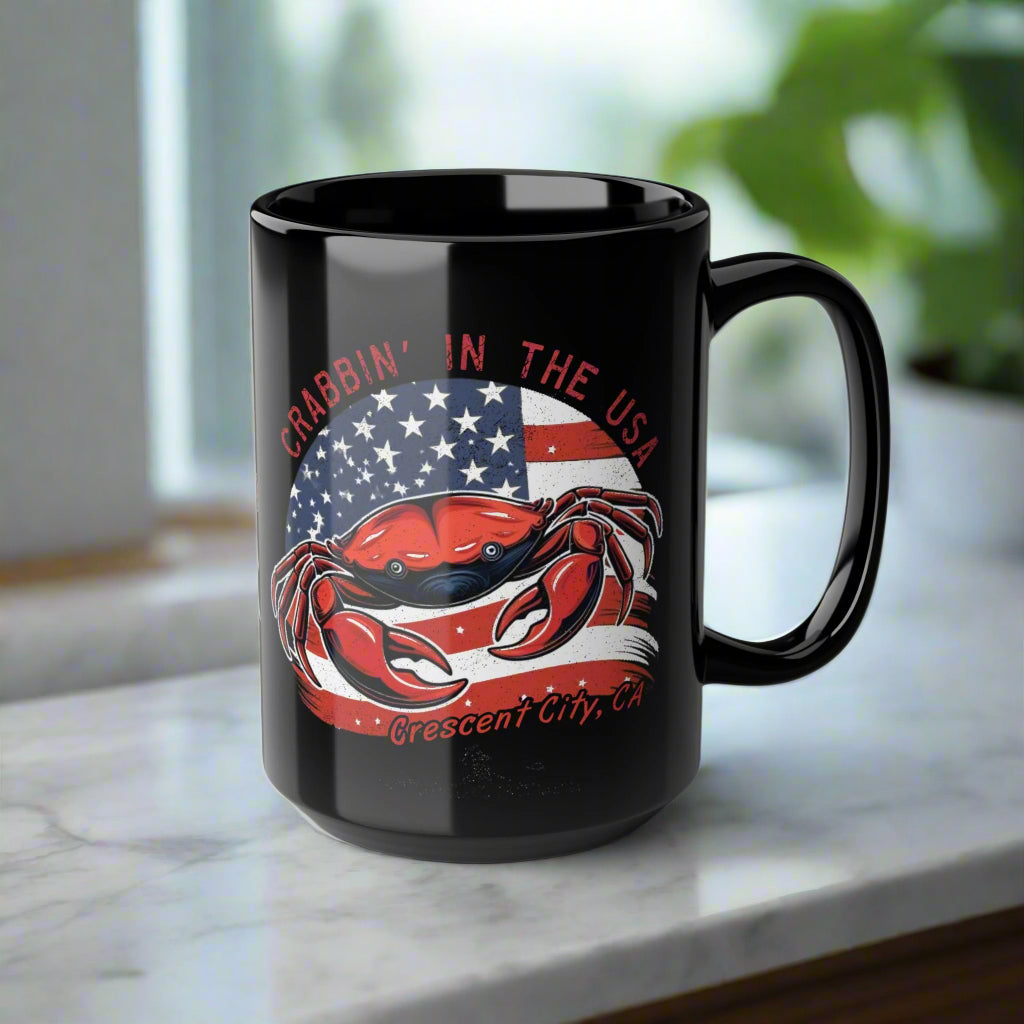 Crabbin’ in the USA Crescent City Mug