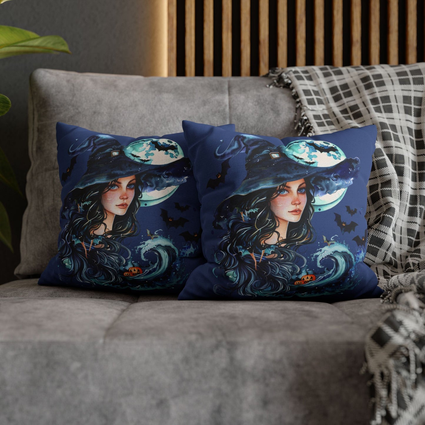 Mystical Witch Halloween Pillowcase