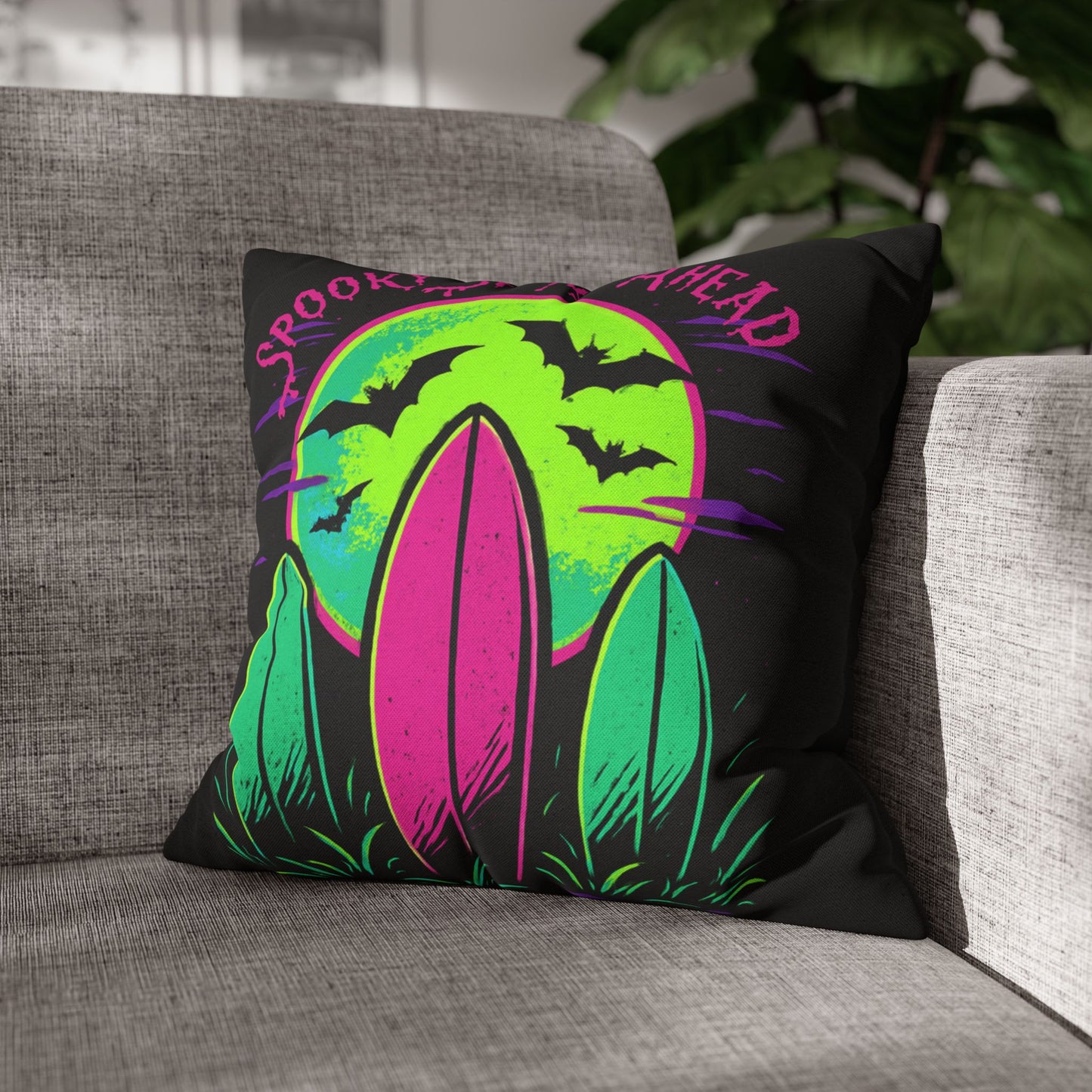 Spooky Shores Graveyard Pillowcase