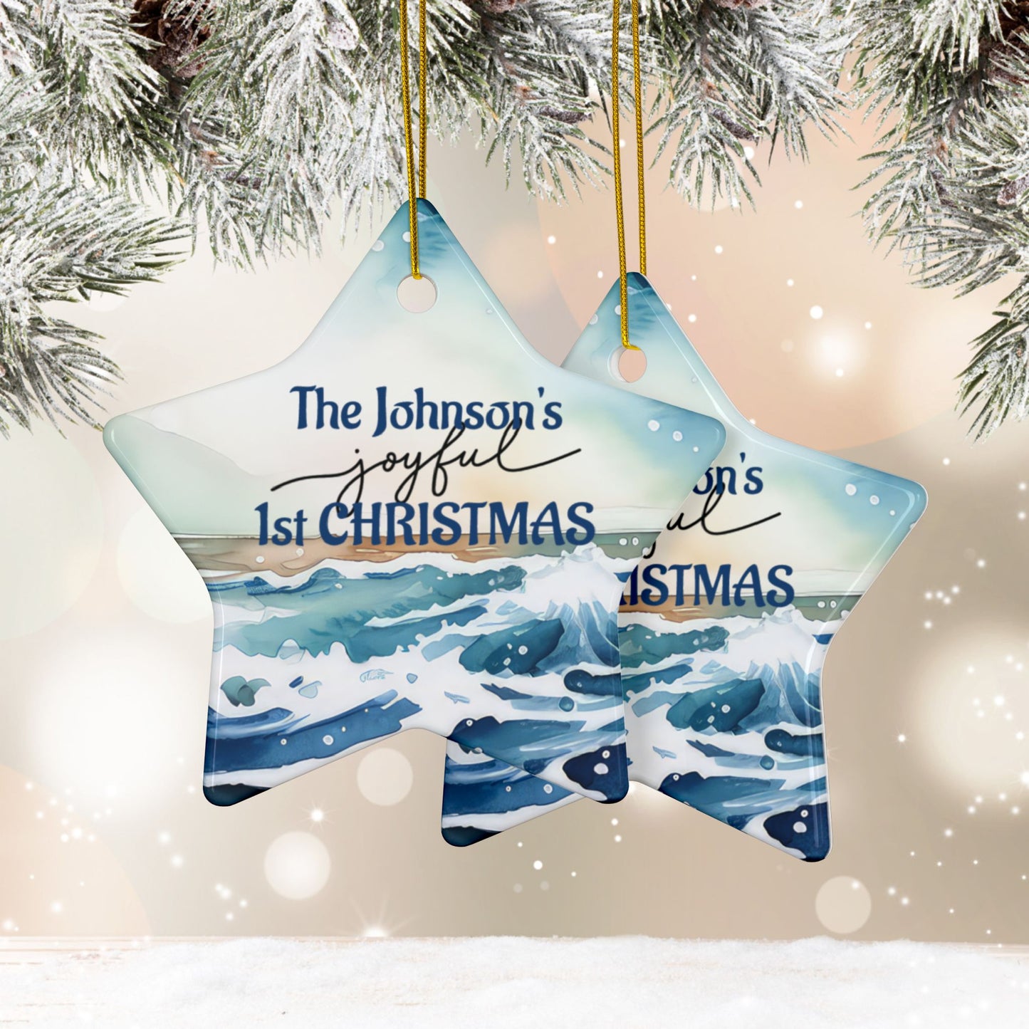 Family's 1st Christmas Together Ornament