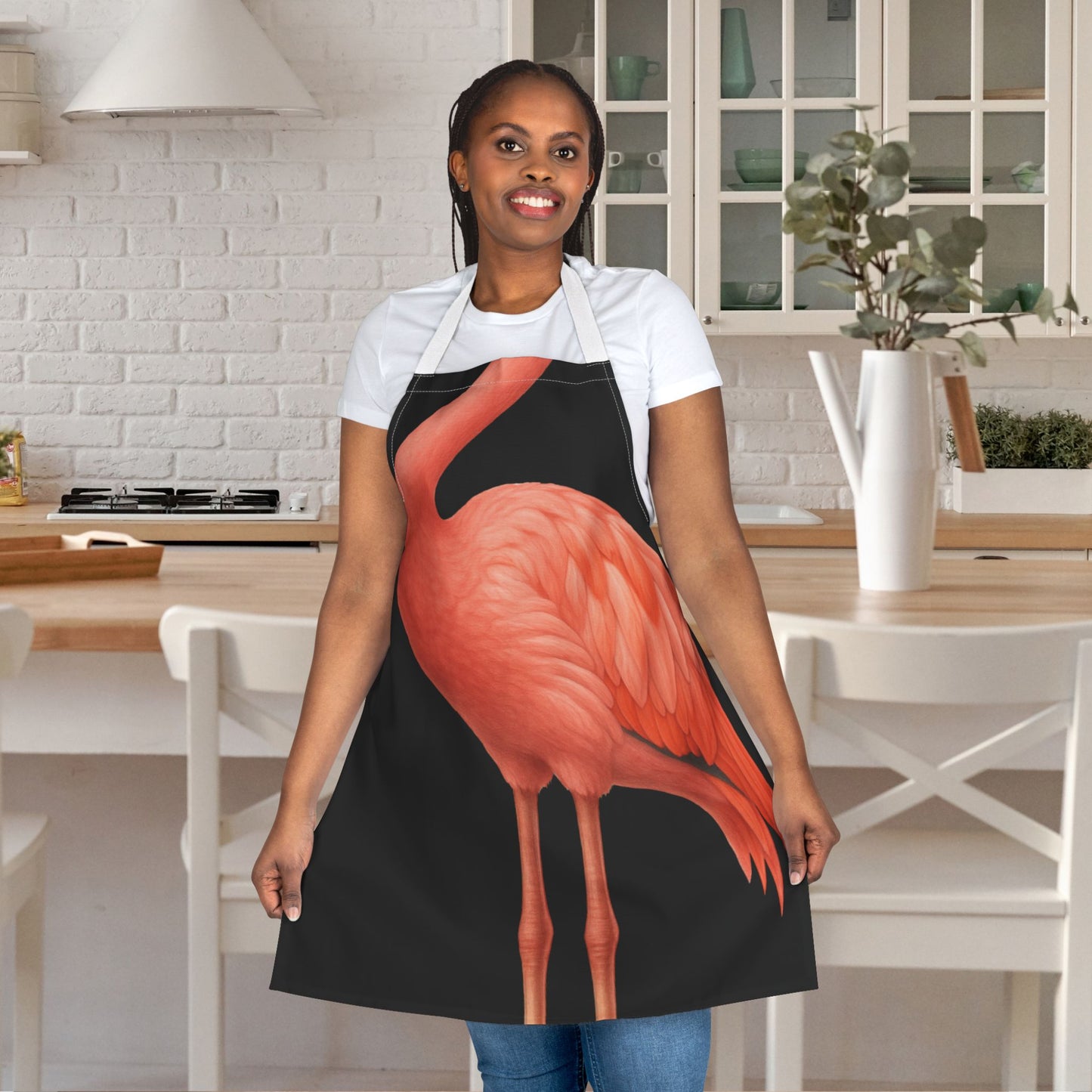 Flamingo Body Apron