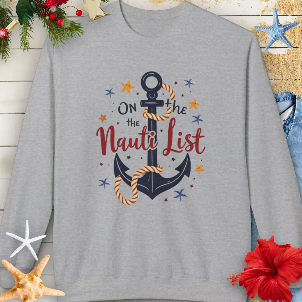 Anchor Nauti List Sweatshirt Sweatshirt Everythings Beachy