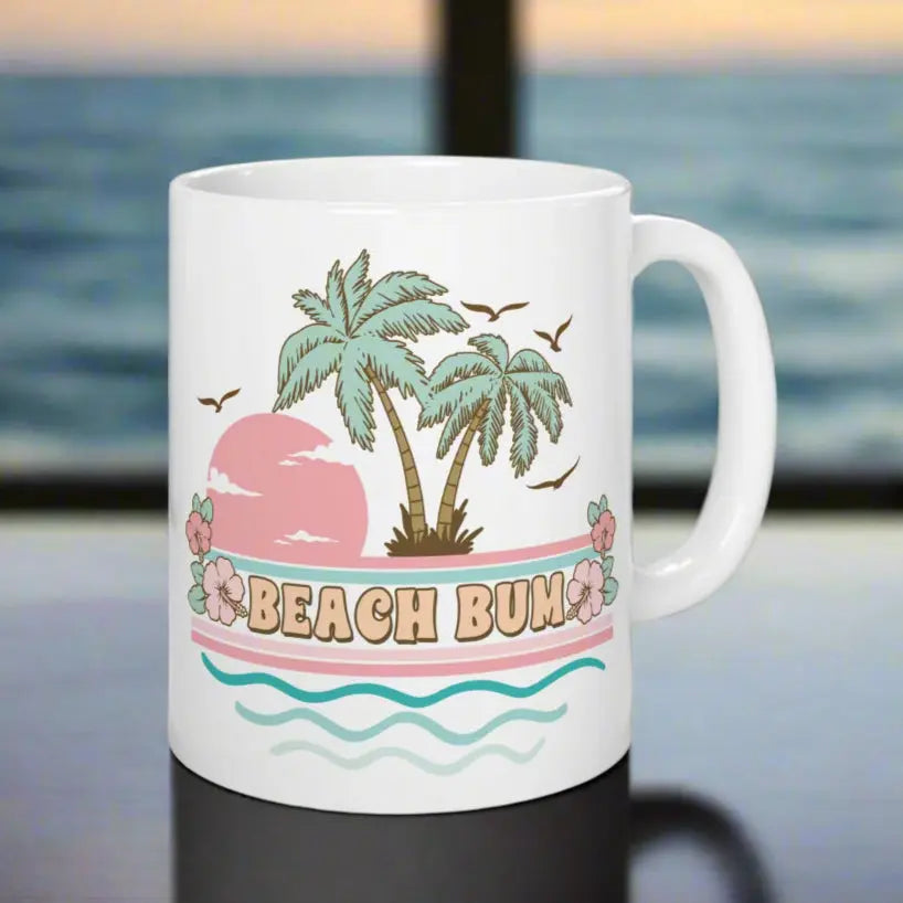 Beach Bum Mug | Everything's Beachy Mug Everythings Beachy