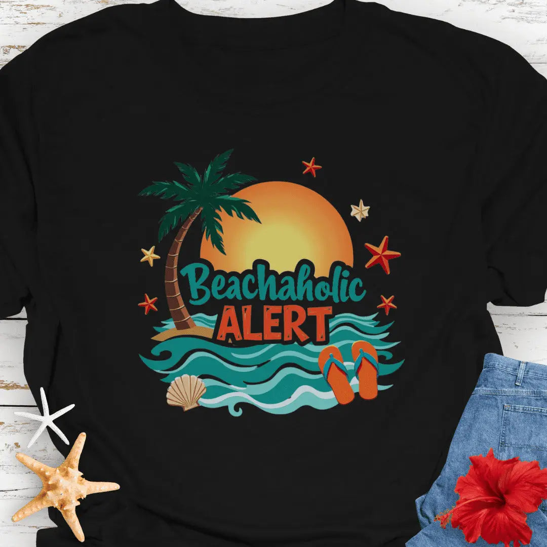 Beachaholic T-Shirt T-Shirt Everythings Beachy