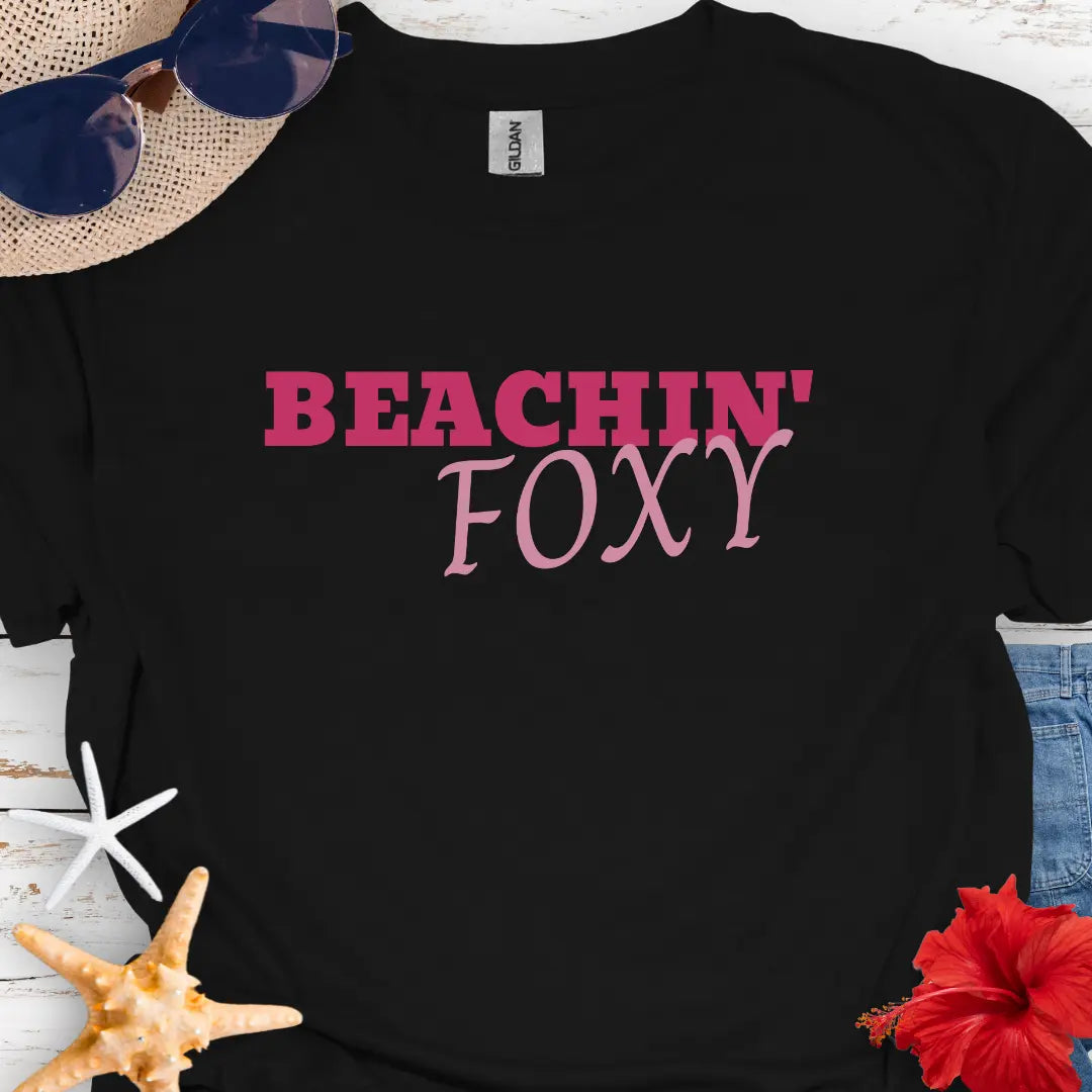 Beachin' Foxy T-Shirt T-Shirt Everythings Beachy