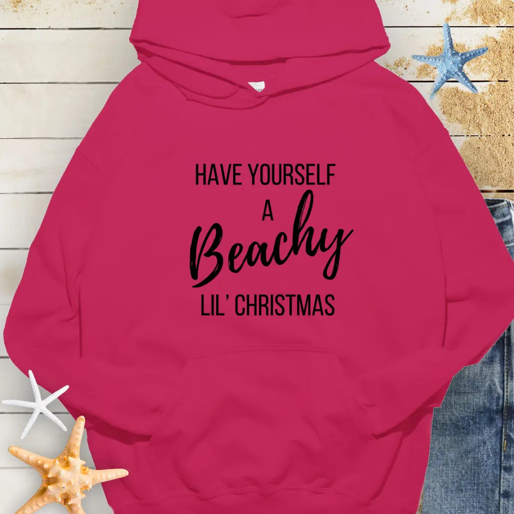Beachy Lil Christmas Hoodie Hoodie Everythings Beachy
