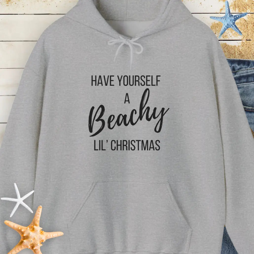 Beachy Lil Christmas Hoodie Hoodie Everythings Beachy