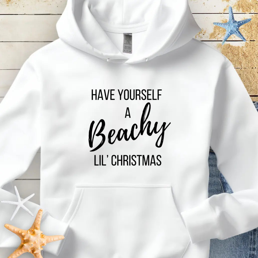 Beachy Lil Christmas Hoodie Hoodie Everythings Beachy