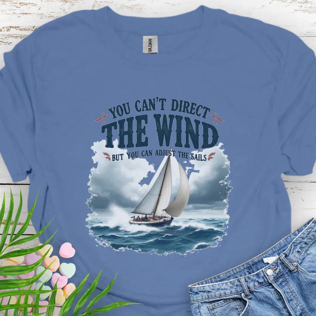 Direct the Wind T-shirt T-Shirt 3XL-Indigo-Blue Everythings Beachy
