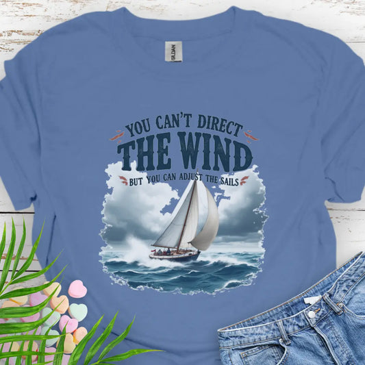 Direct the Wind T-shirt  T-Shirt 3XL-Indigo-Blue Everythings Beachy