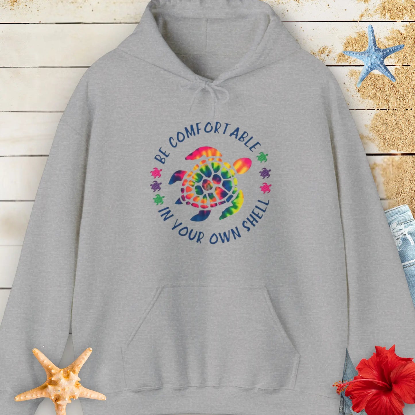 Comfy in Your Shell Hoodie Hoodie Sport-Grey-5XL Everythings Beachy
