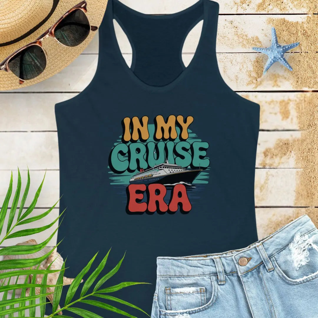 In My Cruise Era Women's Tank Top Tank Top 2XL-Solid-Midnight-Navy Everythings Beachy