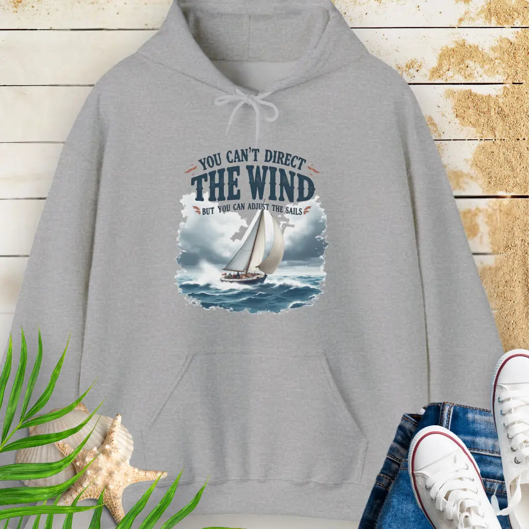 Direct the Wind Hoodie  Hoodie Sport-Grey-5XL Everythings Beachy