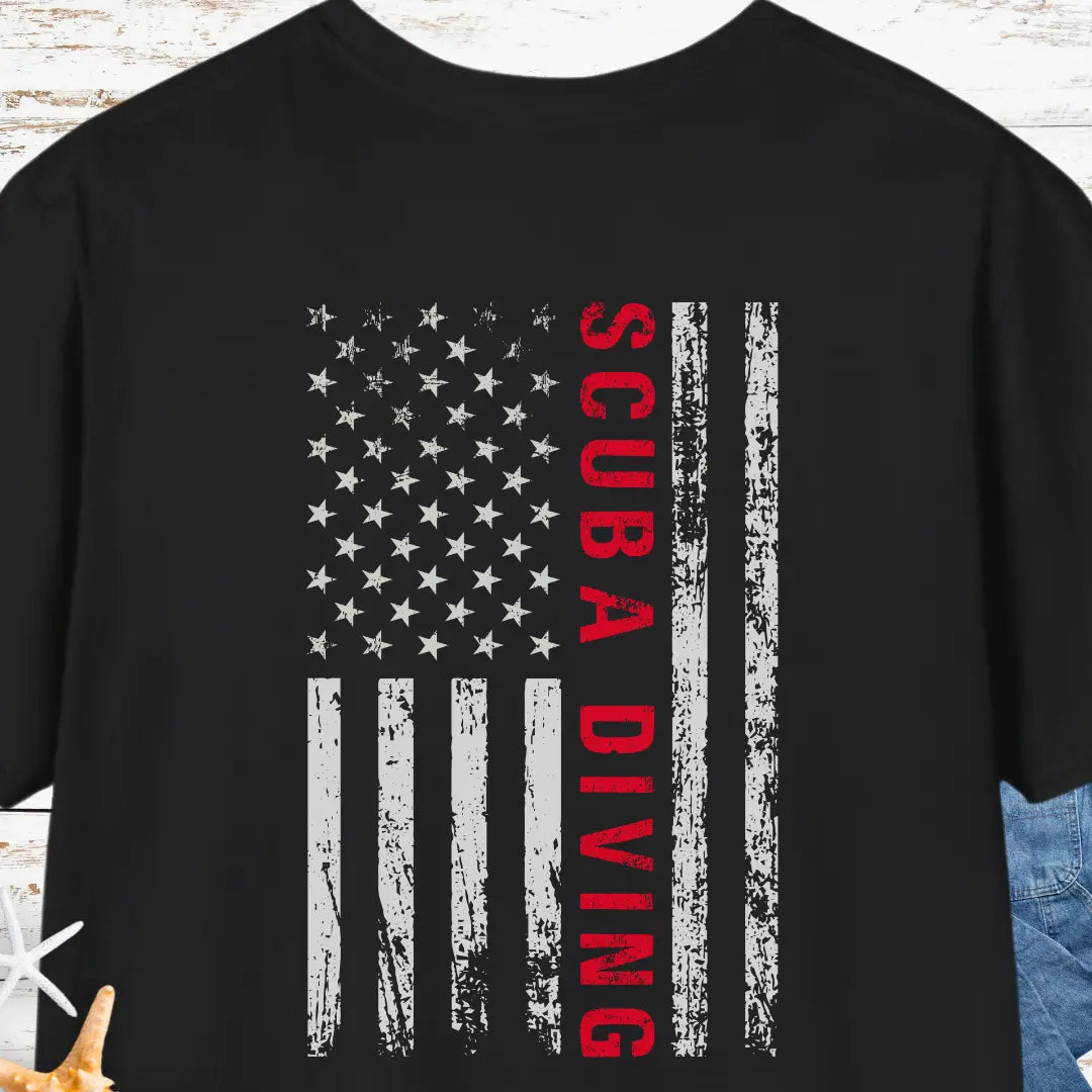 Scuba Diving Adventure T-Shirt (front-back) T-Shirt Everythings Beachy