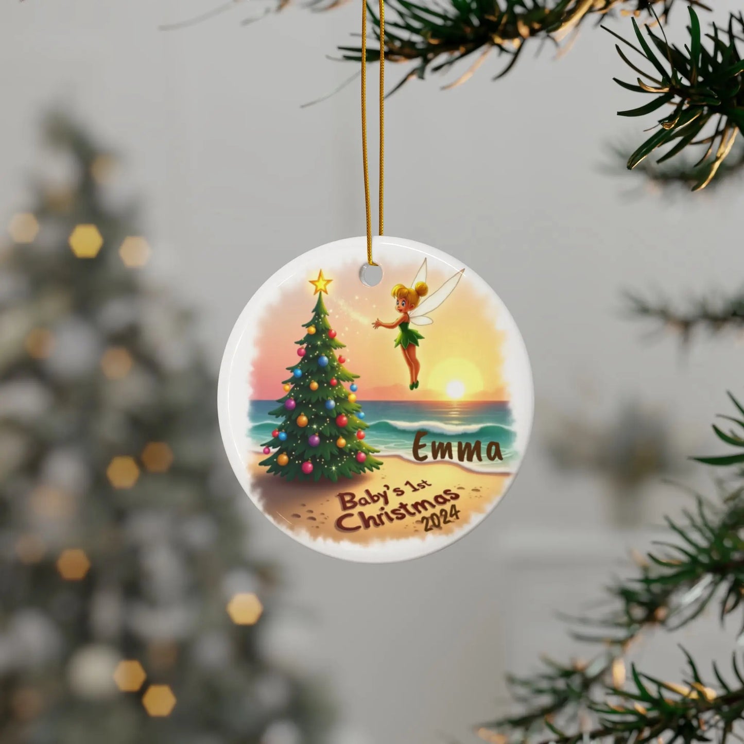 Fairy Baby's 1st Christmas Ornament Ornaments Everythings Beachy