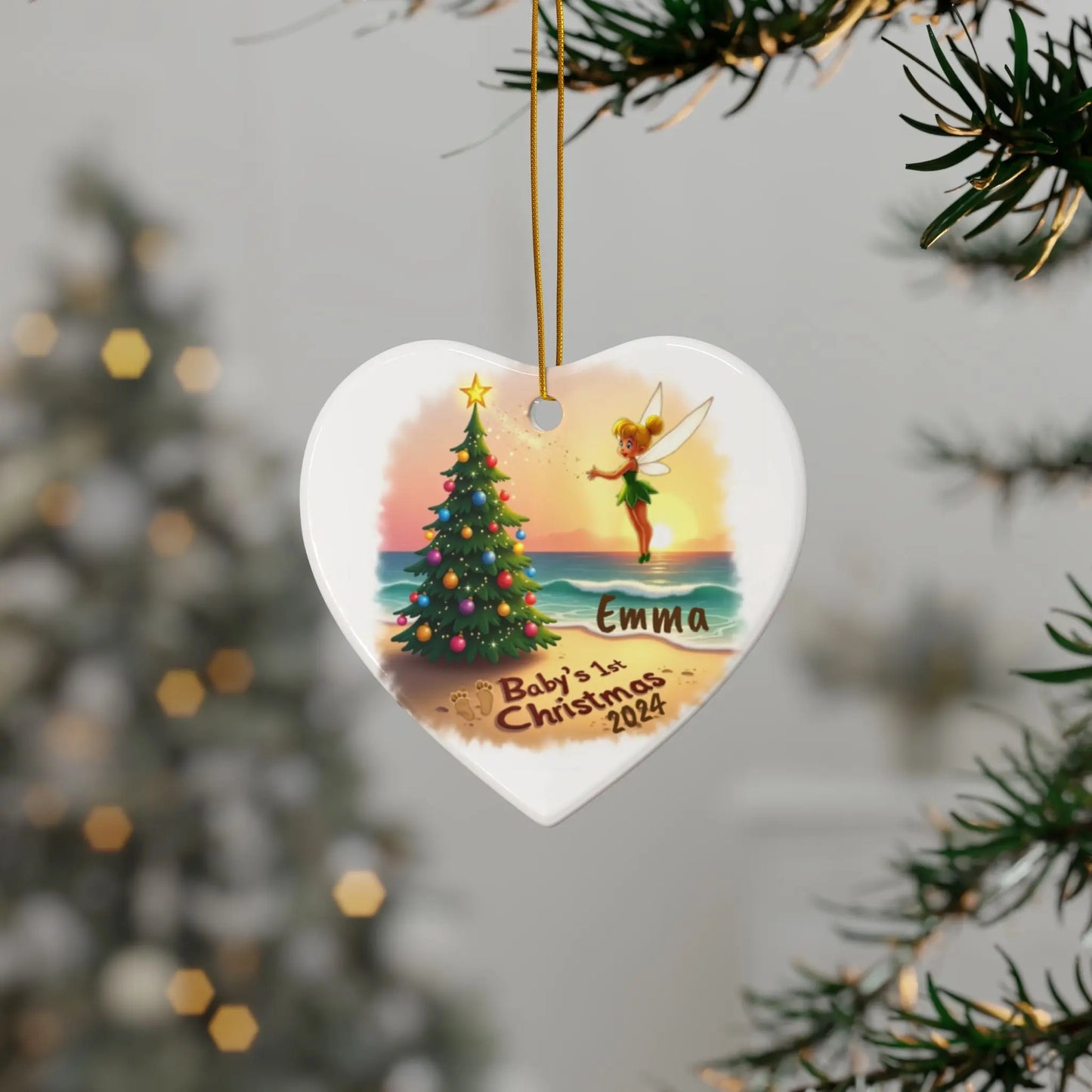 Fairy Baby's 1st Christmas Ornament Ornaments Everythings Beachy