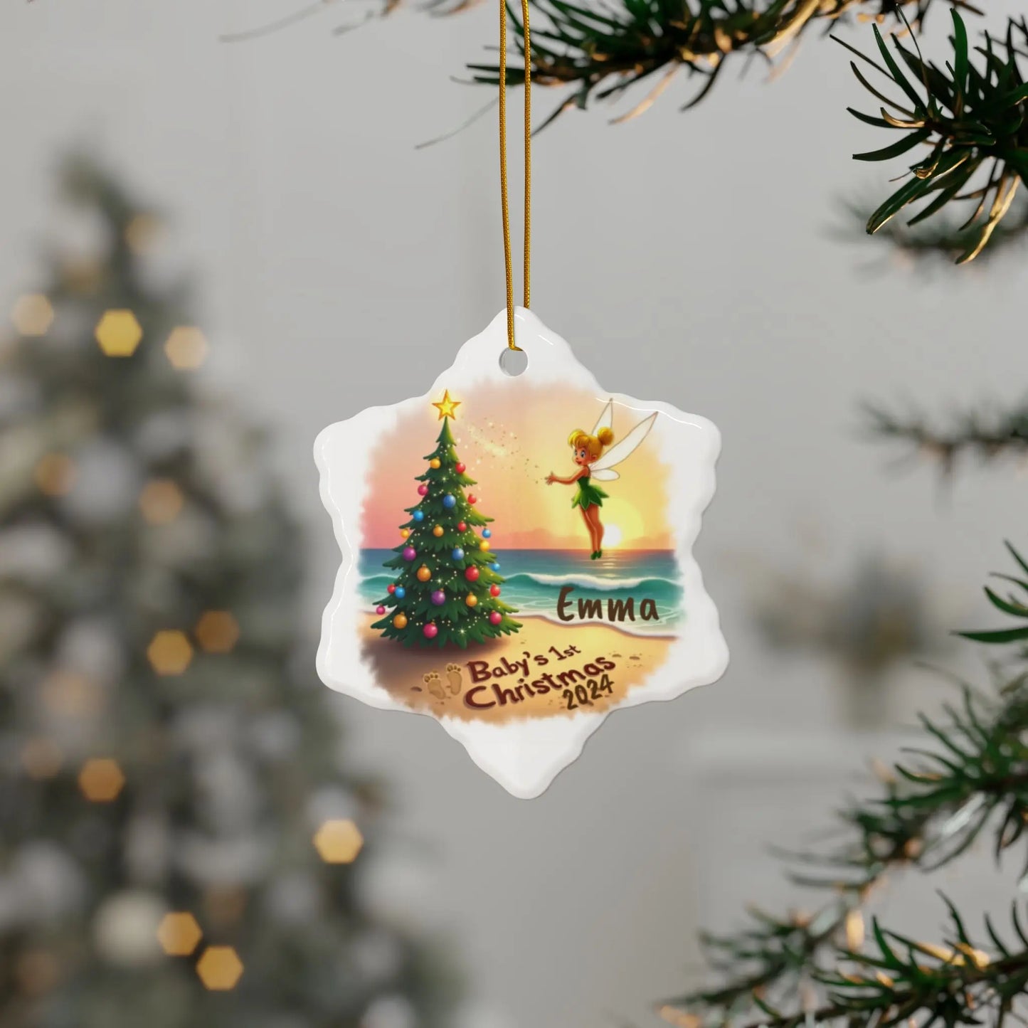 Fairy Baby's 1st Christmas Ornament Ornaments Everythings Beachy