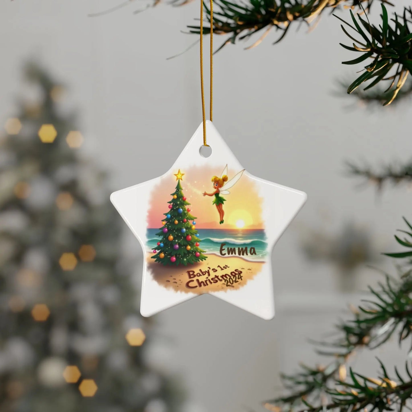 Fairy Baby's 1st Christmas Ornament Ornaments Everythings Beachy