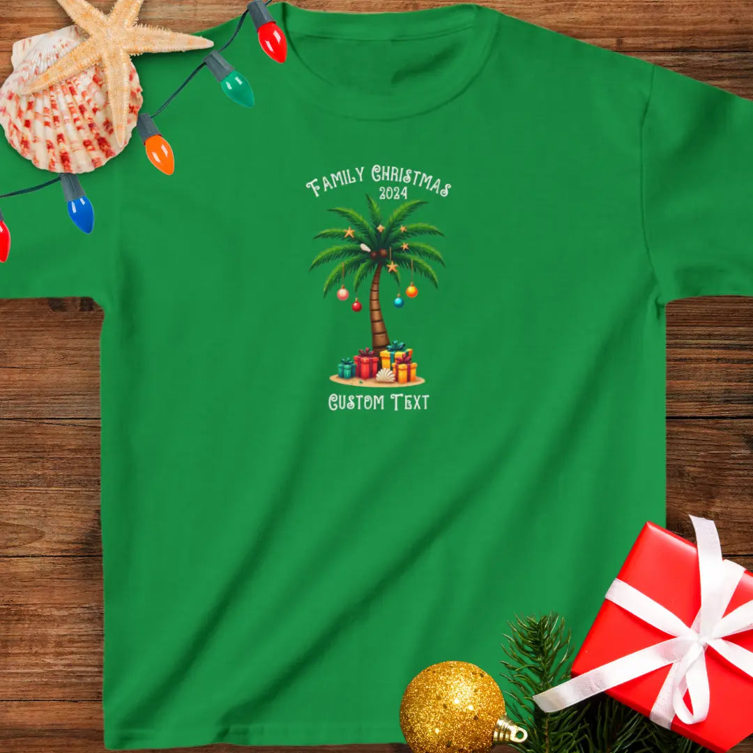 Family Christmas Child's T-shirt | Personalized Kids clothes XL-Irish-Green Everythings Beachy