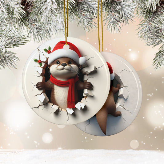 Otter Breakout Ornament