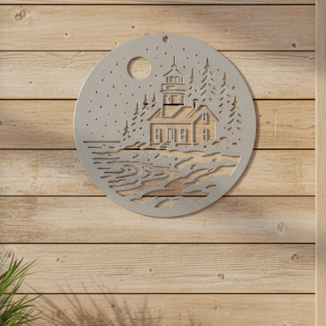 Lighthouse_Metal_Sign__Coastal_Nautic_Silver_Dark_Kitchen_Mockup.png