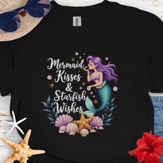 Mermaid Kisses T-Shirt  T-Shirt  Everythings Beachy