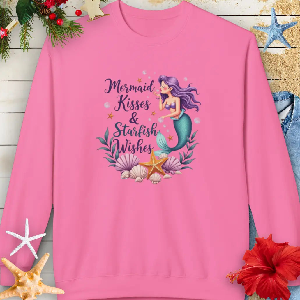 Mermaid Kisses Sweatshirt Sweatshirt Everythings Beachy