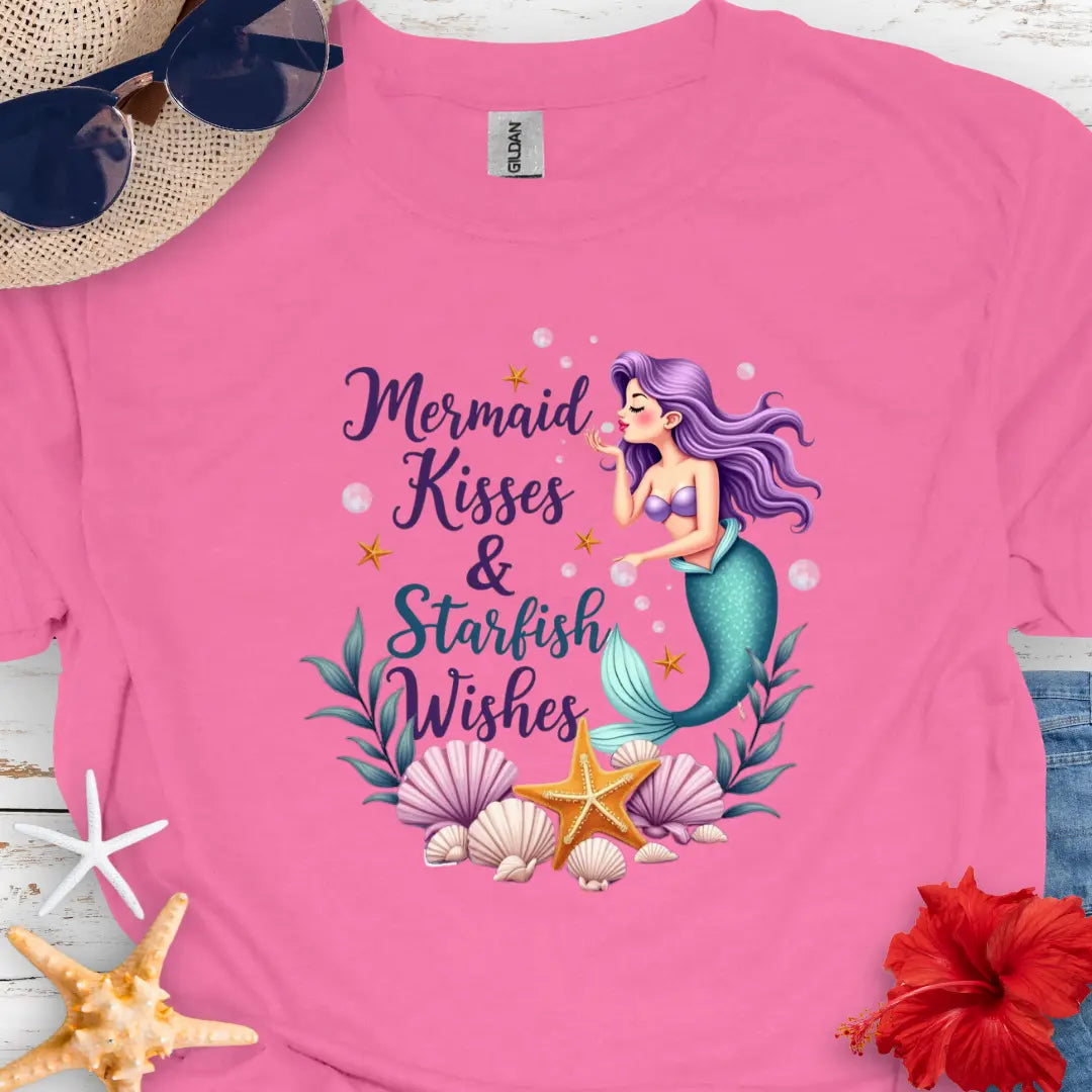 Mermaid Kisses T-Shirt T-Shirt Everythings Beachy