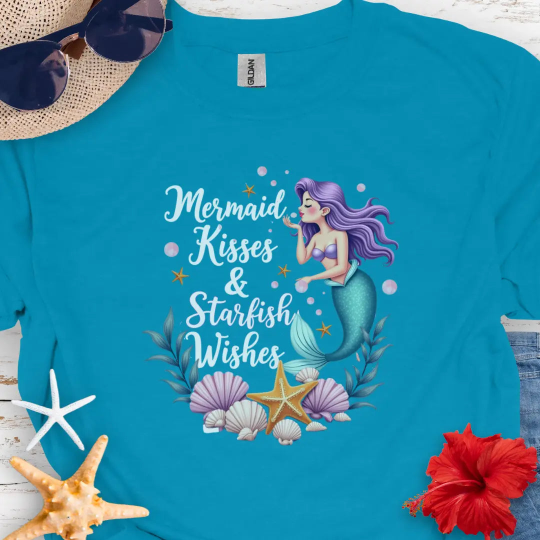 Mermaid Kisses T-Shirt T-Shirt Everythings Beachy