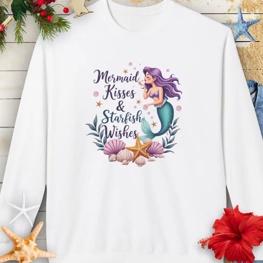 Mermaid Kisses Sweatshirt Sweatshirt Everythings Beachy