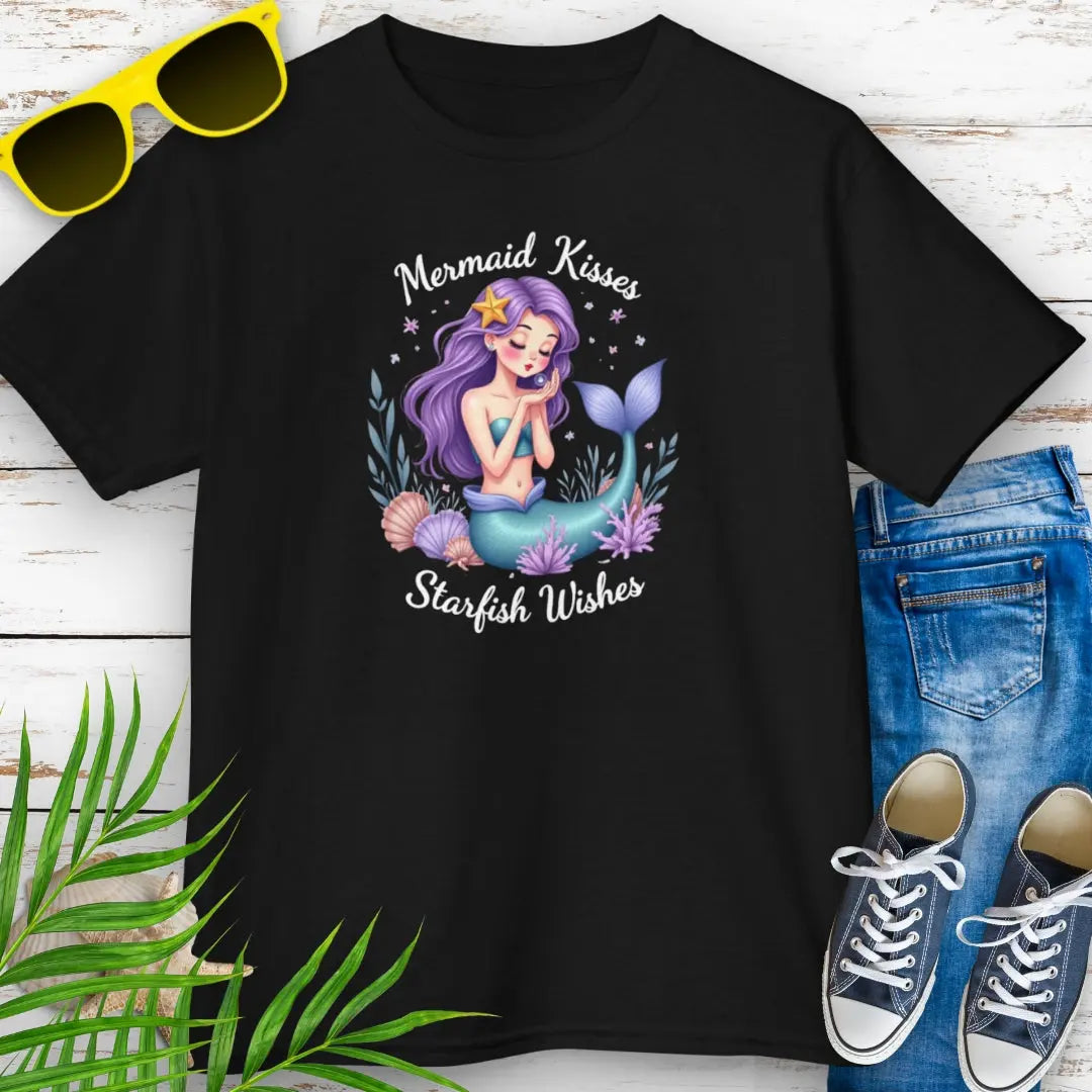 Mermaid Kisses Child's T-shirt Kids clothes Everythings Beachy