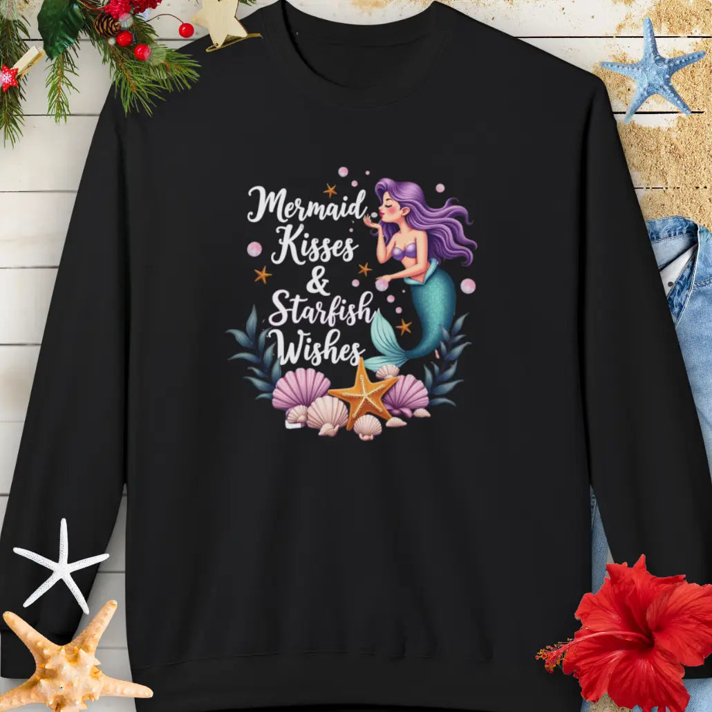 Mermaid Kisses Sweatshirt Sweatshirt Everythings Beachy